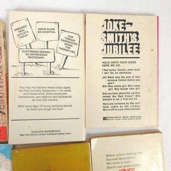 Vintage Joke Book Lot - Barrel of Chuckles - Wee Beasties - Silly Signs - Picture 8 of 16